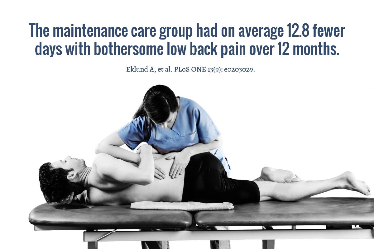 Persistent and recurrent low back pain